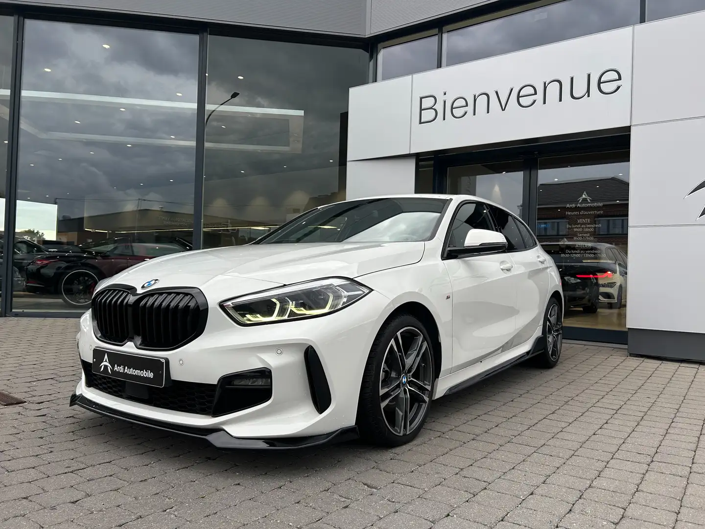 BMW 116 d *PACK M*GARANTIE 12 MOIS*GPS*CUIR*XENON* Blanc - 1