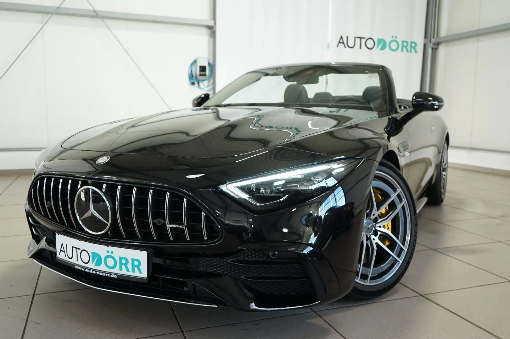Mercedes-Benz SL 43 AMG Airscarf+Hinterachslen.+Distronic+360° Schwarz - 1