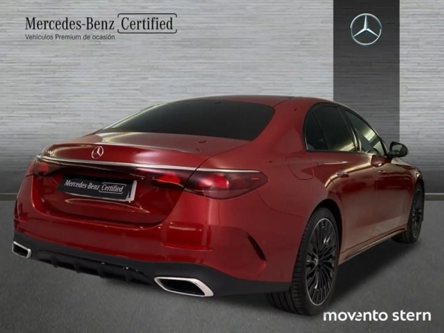 Mercedes-Benz E 220 220d 9G-Tronic Rojo - 2