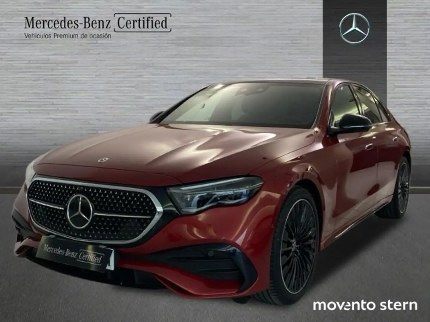 Mercedes-Benz E 220 220d 9G-Tronic Rojo - 1