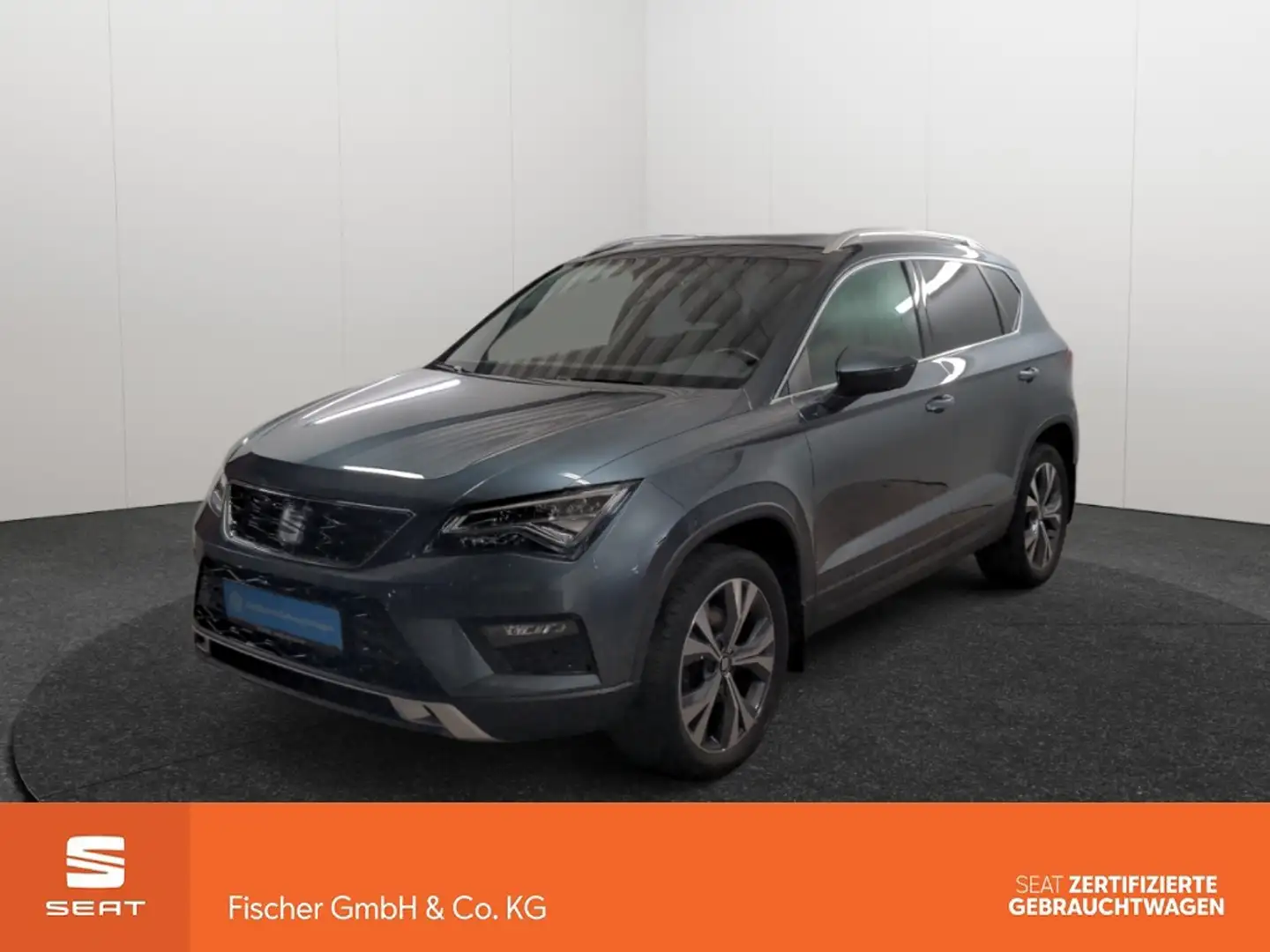 SEAT Ateca 1.4TSI 4Drive Xcellence LED AHK STHZ Navi Beats Re Grau - 1