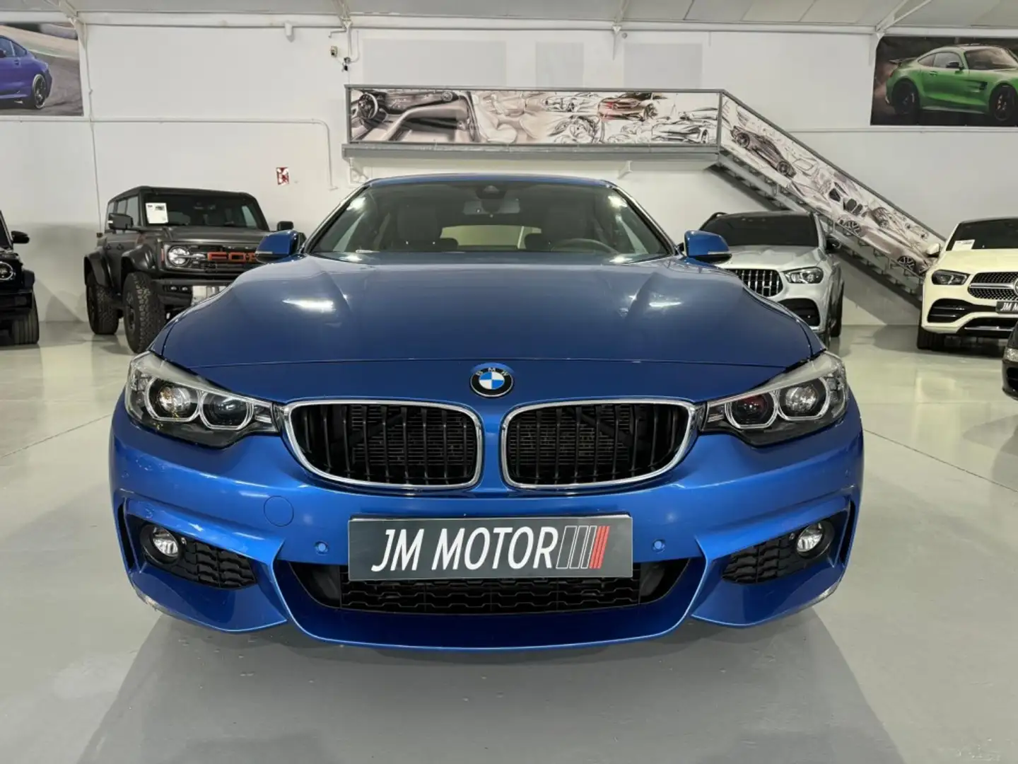 BMW 420 420dA Gran Coupé Bleu - 2