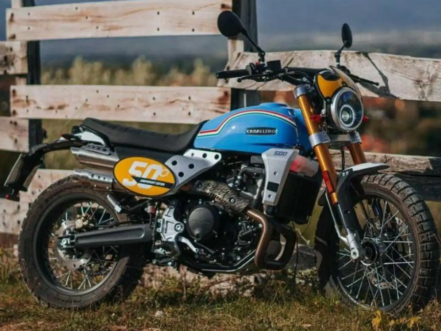 Fantic Caballero 500 50° anniversario Żółty - 2