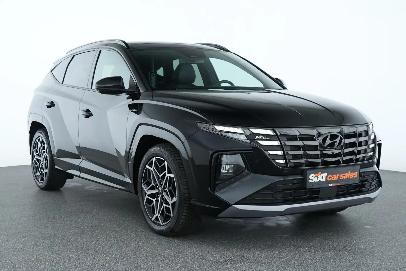 Hyundai TUCSON 1.6T-GDI N Line 4WD|PANO|ACC|LED|NAV|360° Schwarz - 1