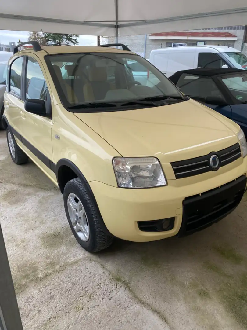 Fiat Panda 1.2 4x4 Climbing Jaune - 1