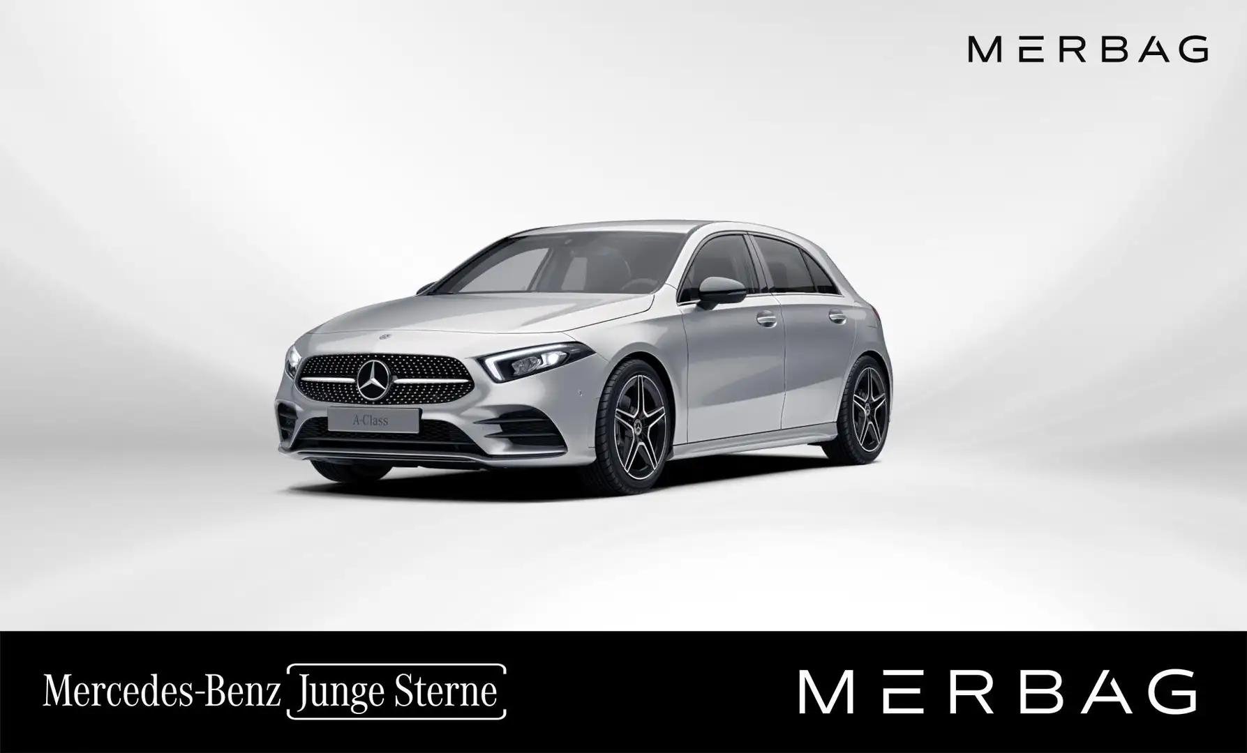 Mercedes-Benz A 180 d AMG-Line Silber - 1