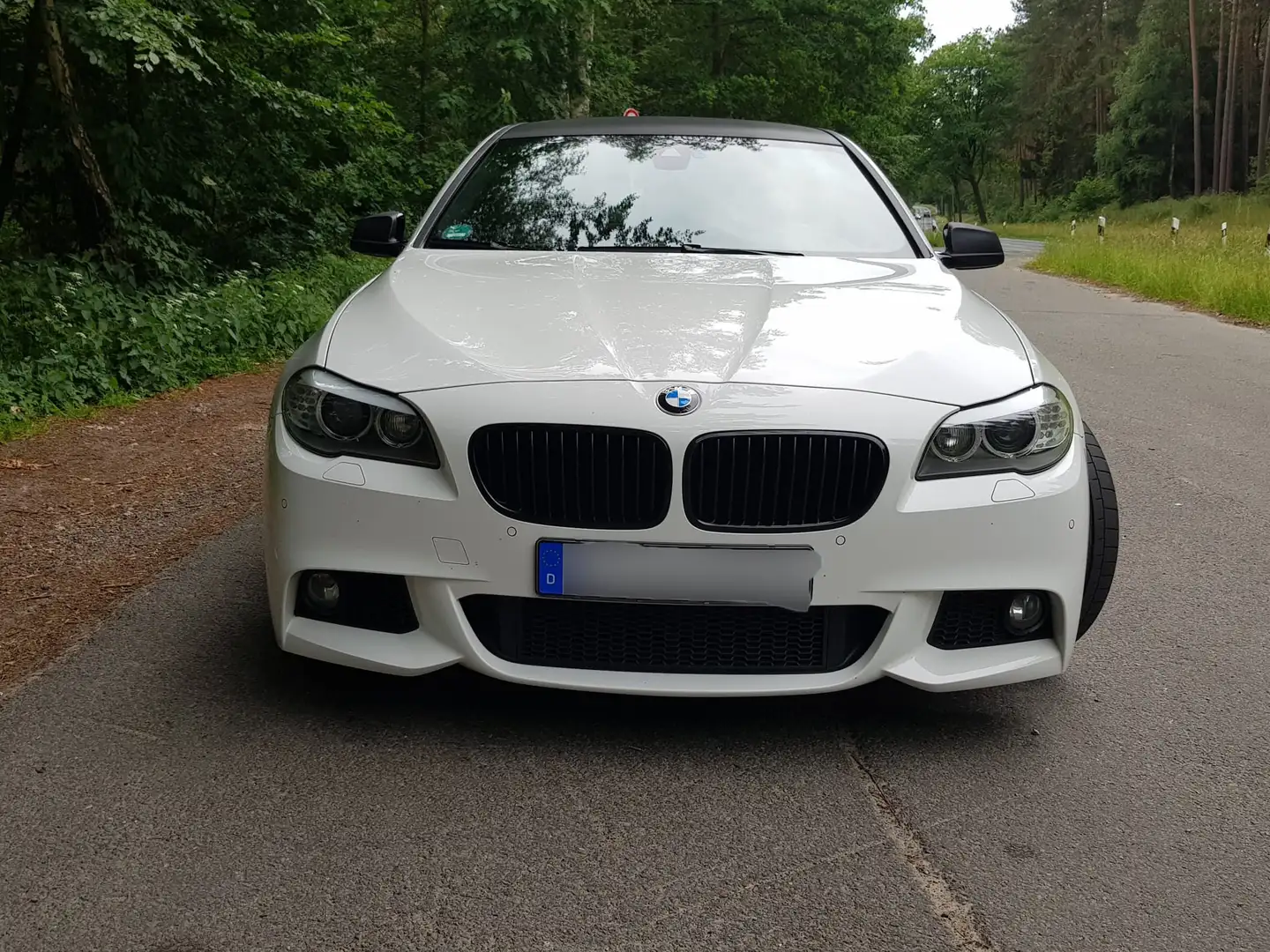 BMW 535 535i+Aut. Biały - 2