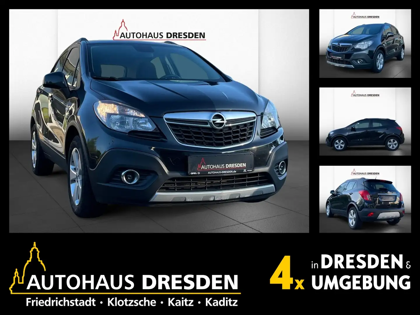 Opel Mokka 1.6 CDTI ecoFlex Edition LM,KLIMA Schwarz - 1