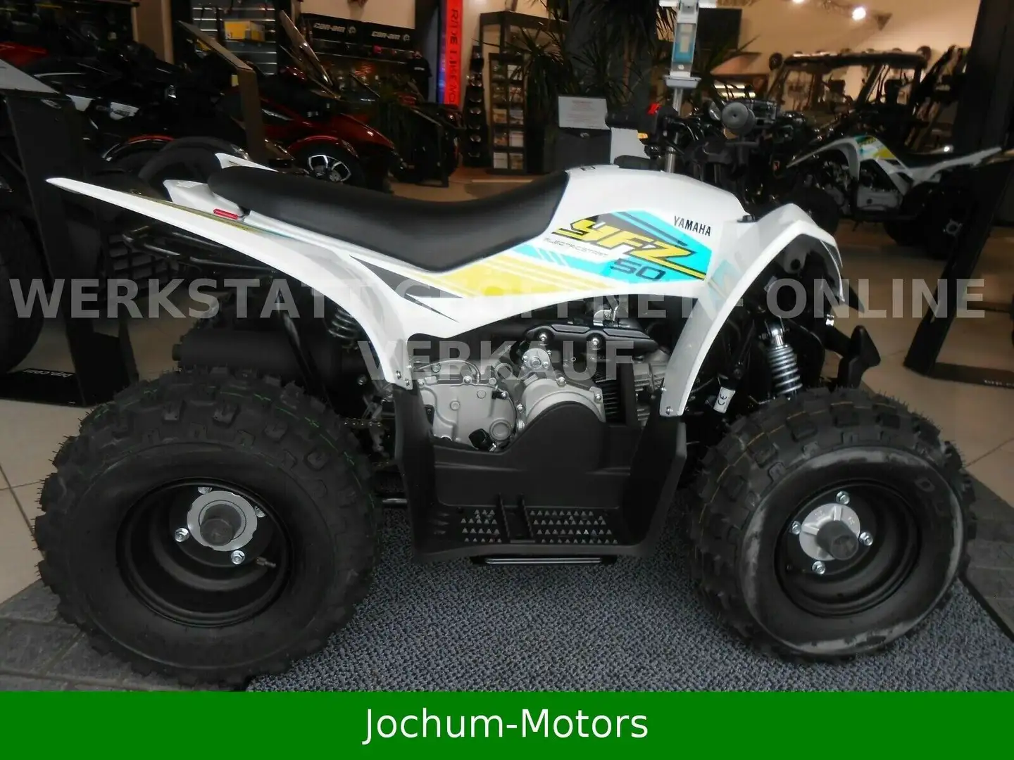 Yamaha YFZ 50 Kinder ATV  Yamaha Vertragshändler Blauw - 2