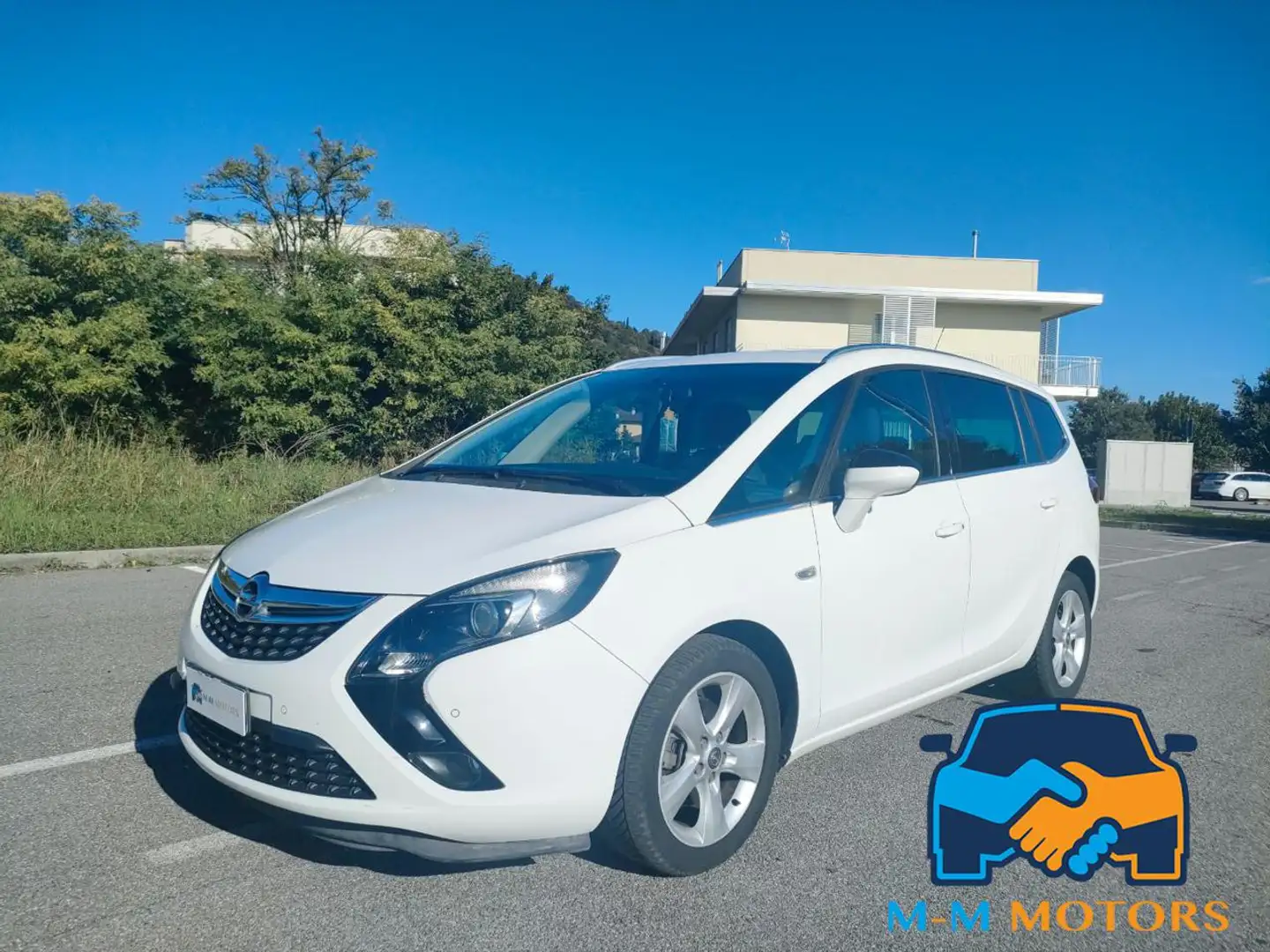 Opel Zafira Tourer 1.6 T EcoM 150CV Elective Blanc - 1