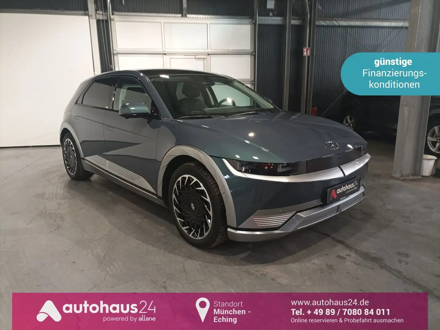 Hyundai IONIQ 5 Project 45 Paket 4WD|LED|Navi|360°|ACC Blau - 1