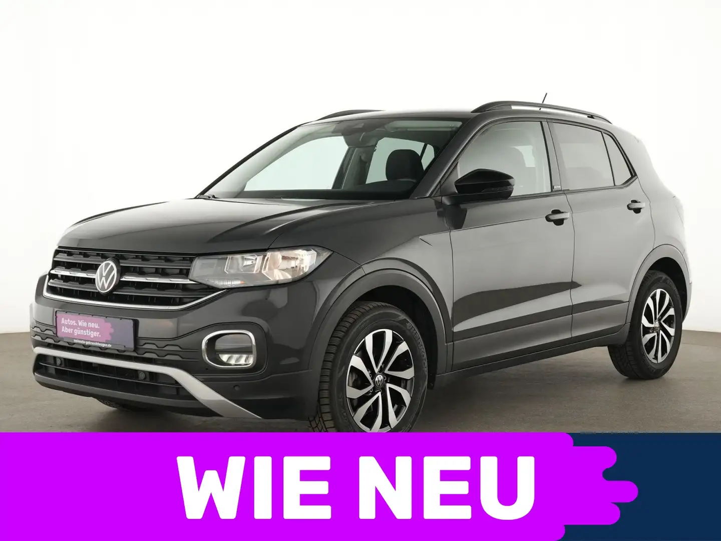 Volkswagen T-Cross Active App-Connect|Navi|Einparkhilfe Grau - 1