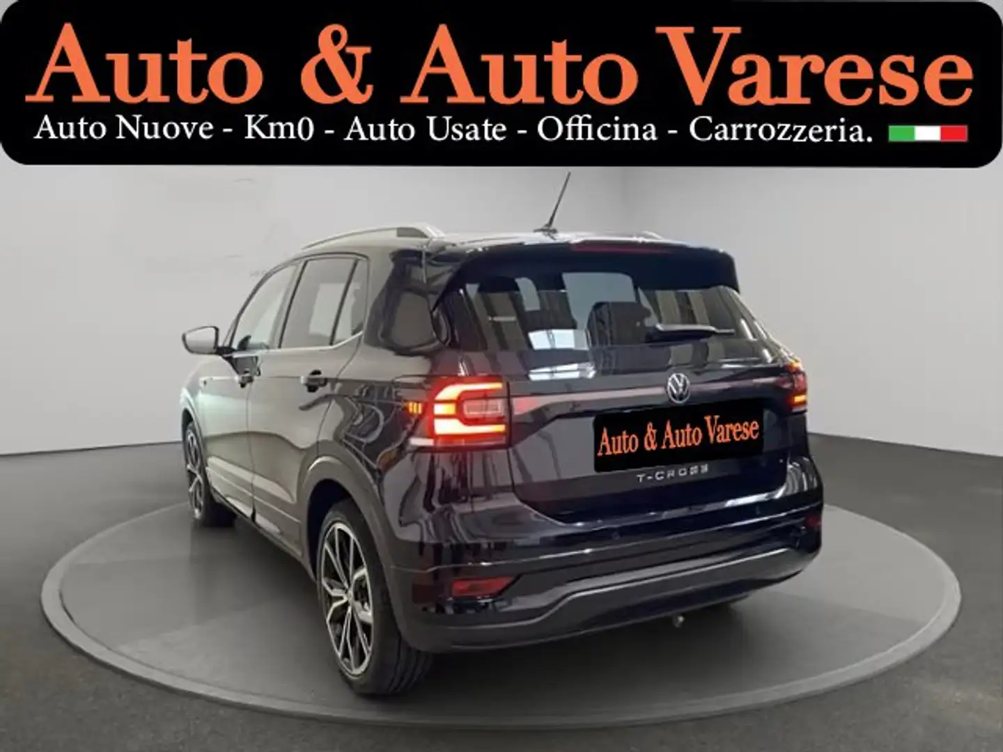 Volkswagen T-Cross 1.5 TSI DSG R LINE Nero - 2
