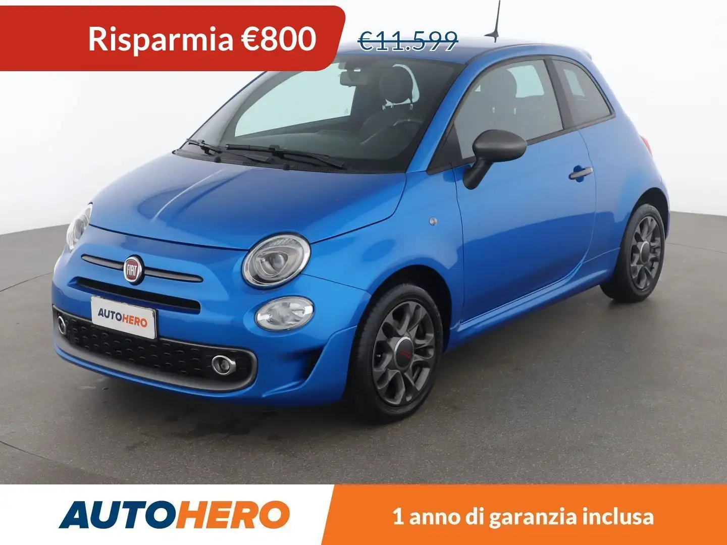 Fiat 500 1.2 S Blu/Azzurro - 1