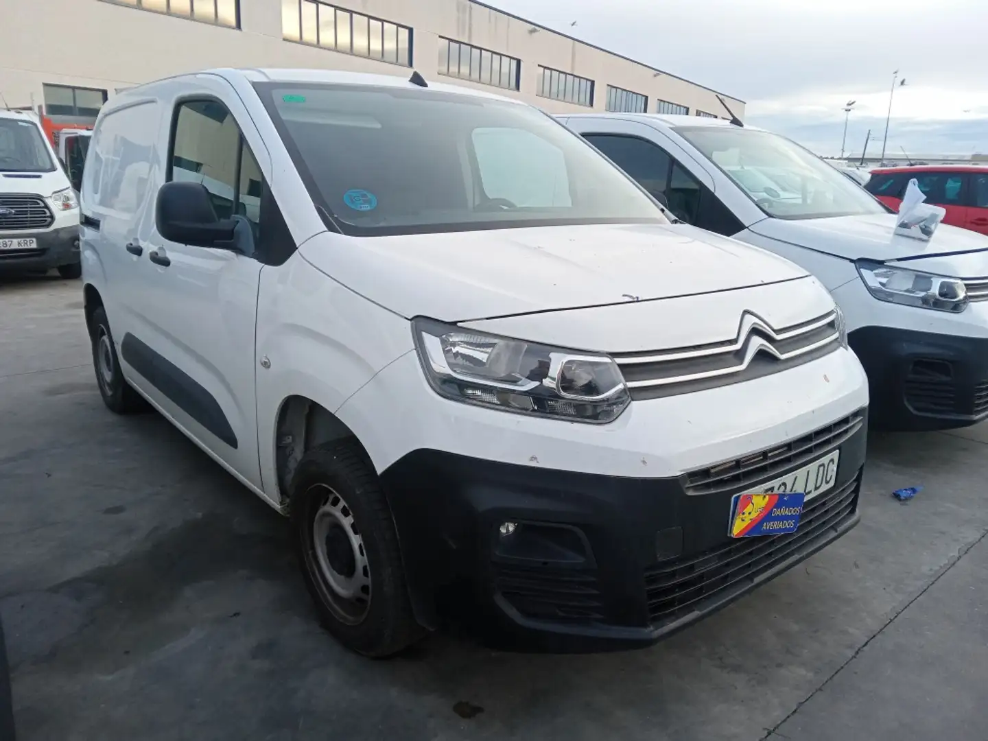 Citroen Berlingo Van BlueHDi S&S Talla M Control 100 Blanc - 2