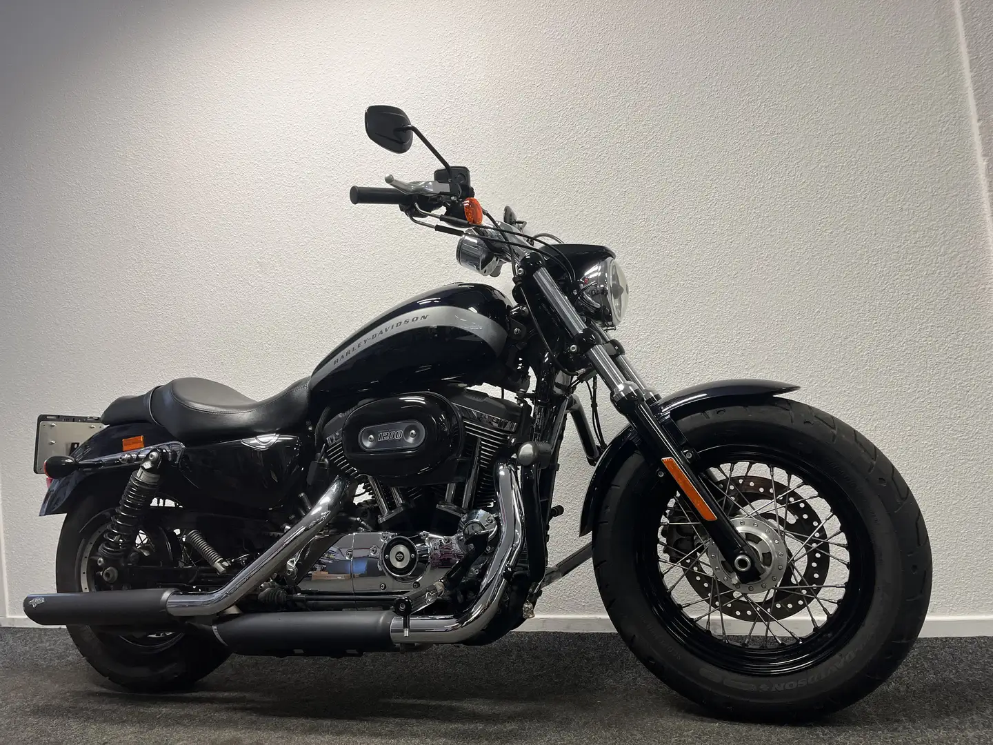 Harley-Davidson Sportster 1200 HARLEYDAVIDSON CUSTOM Bleu - 2