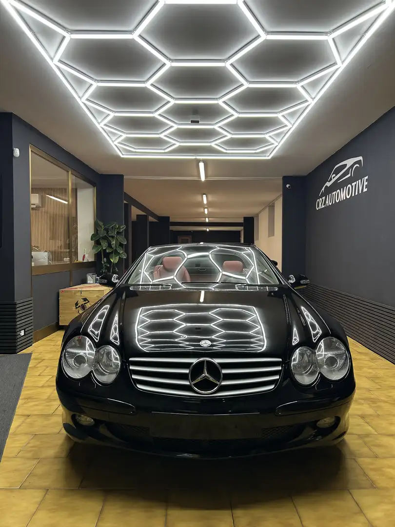 Mercedes-Benz SL 500 ASI-BOOK SERVICE-INTERNO CARTIER Negro - 2