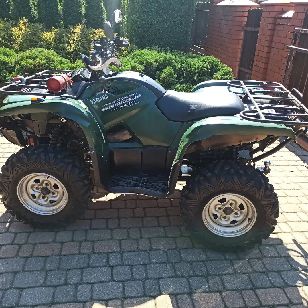 Yamaha Grizzly 700 EPS Vert - 1