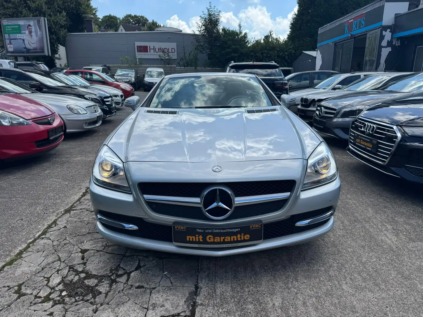 Mercedes-Benz SLK 200 SLK 200 BlueEfficiency/Nur 16TKM/Euro5/Leder Серый - 2