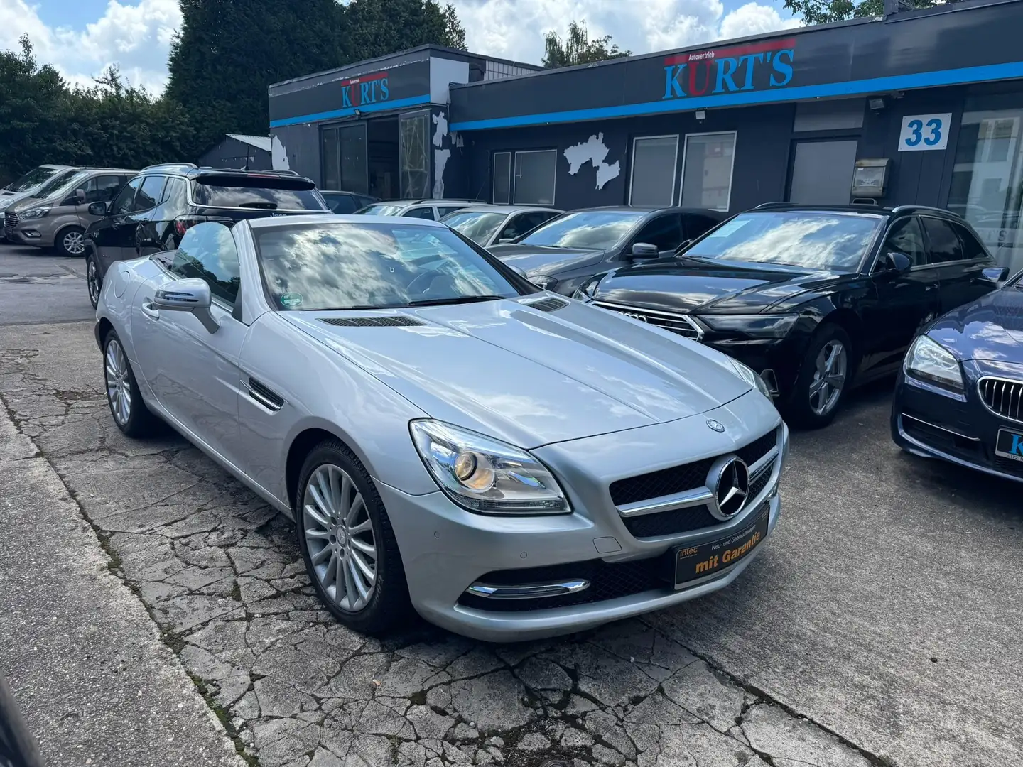 Mercedes-Benz SLK 200 SLK 200 BlueEfficiency/Nur 16TKM/Euro5/Leder Серый - 1