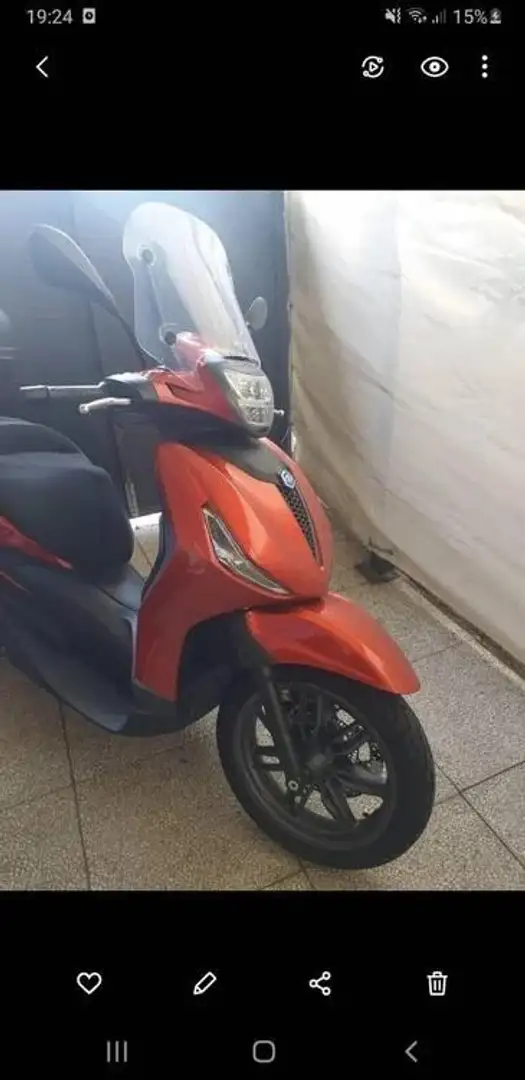 Piaggio Beverly 400 Arancione - 2