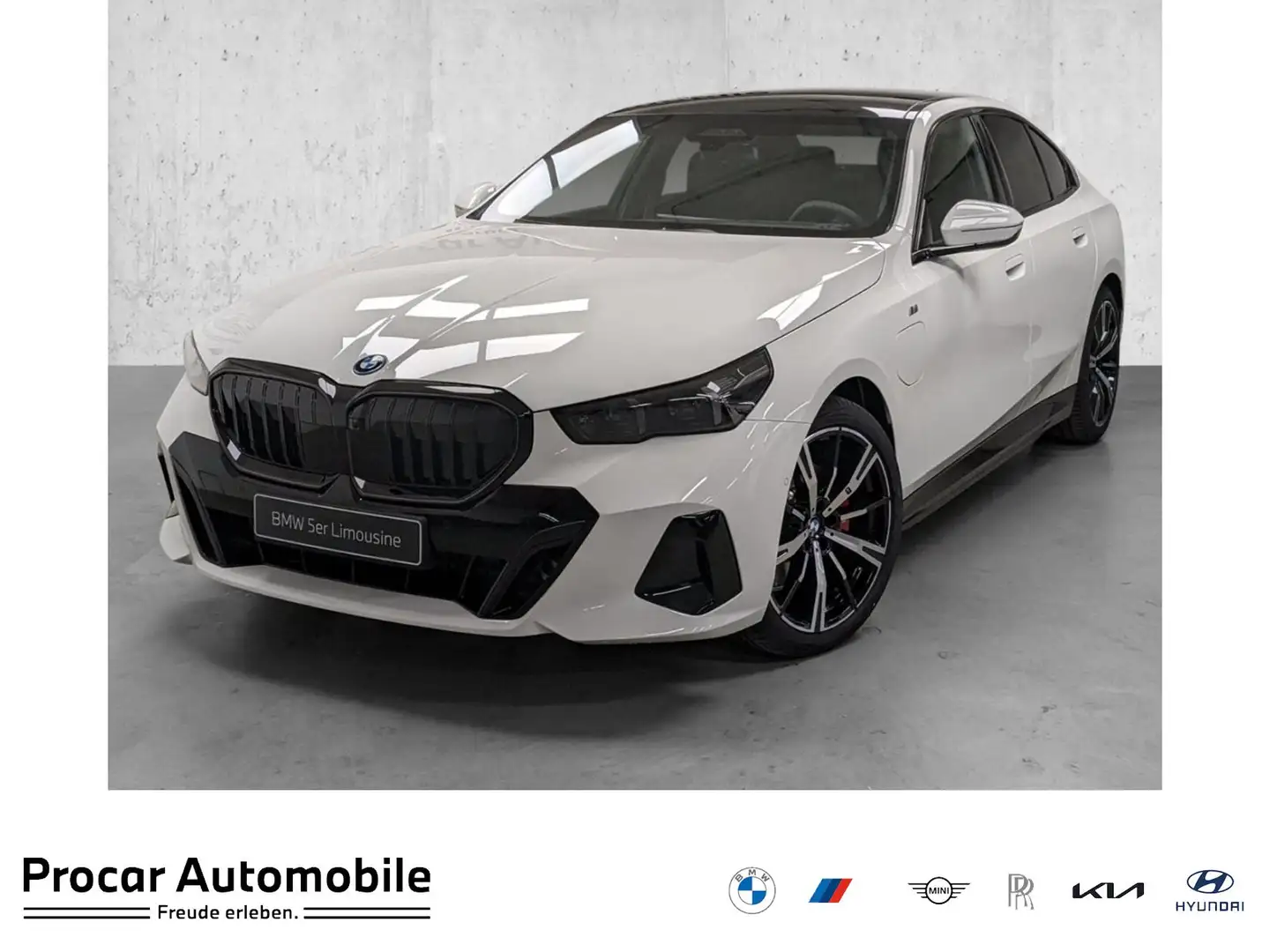 BMW 530 e xDrive Blanc - 1