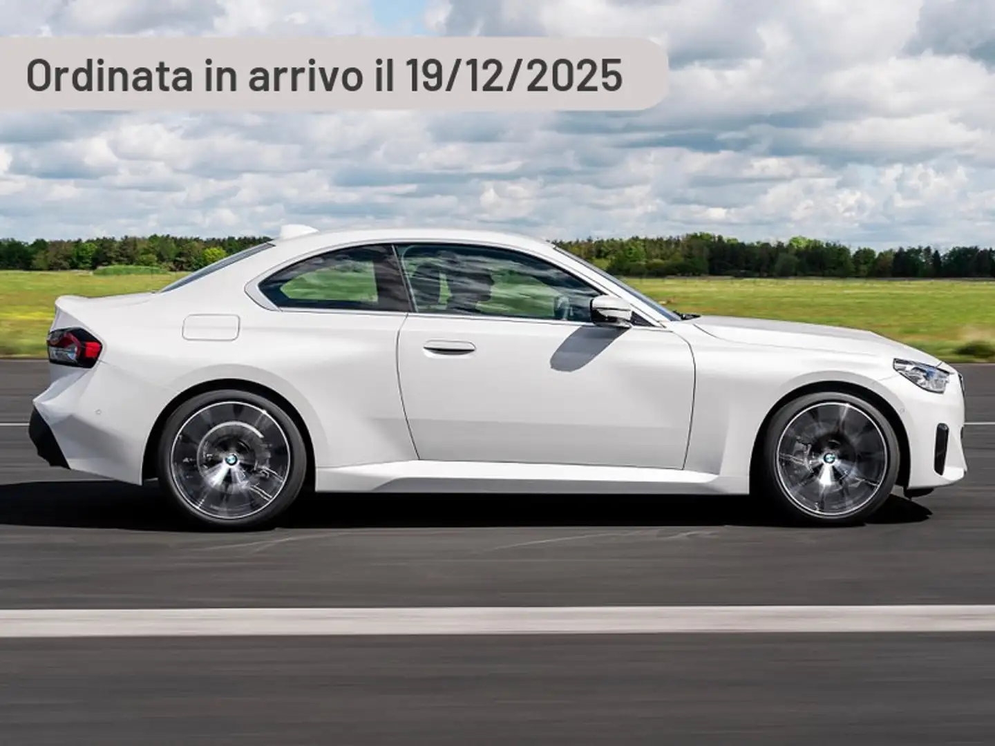 BMW 220 220d Coupé Msport Argento - 2