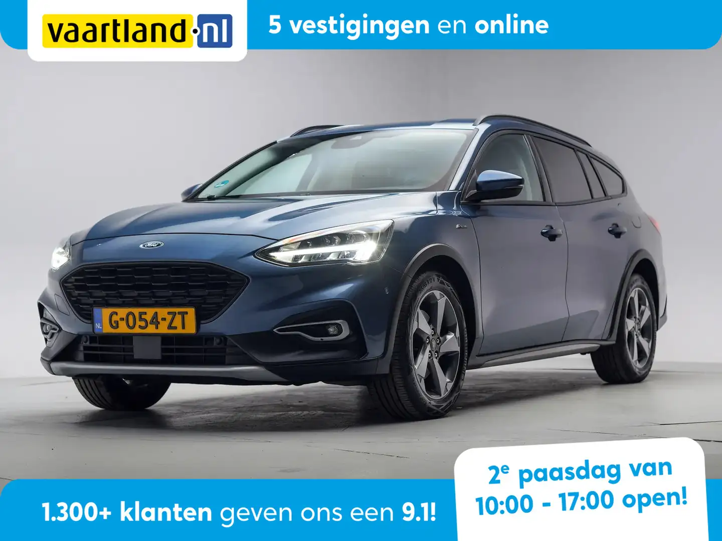 Ford Focus 1.5 EcoBoost 150pk Active Business Aut. [ LED Navi Blau - 1