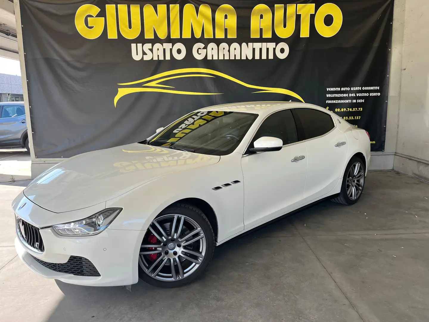 Maserati Ghibli Ghibli III 2013 3.0 V6 ds 250cv auto my16 E6 Bianco - 1