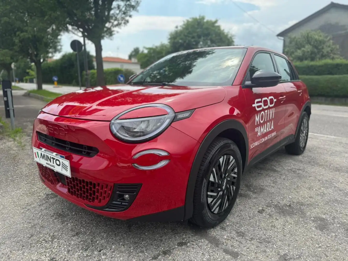 Fiat 600 600e Red Rosso - 1