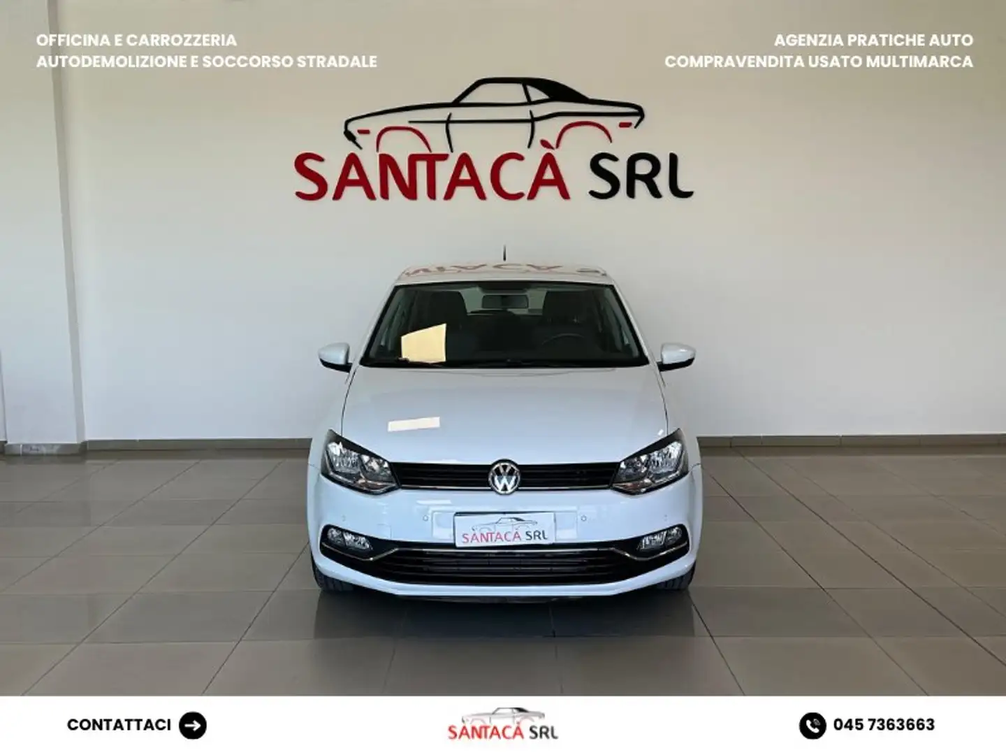 Volkswagen Polo Polo V 2014 5p 1.2 tsi bm Comfortline dsg Bianco - 2