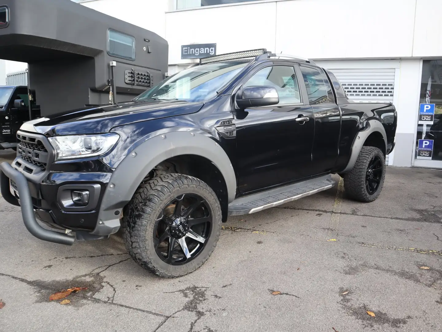 Ford Ranger 2.0 TDCi Panther Wildtrak 4x4 ExCab Höher Breiter Noir - 2