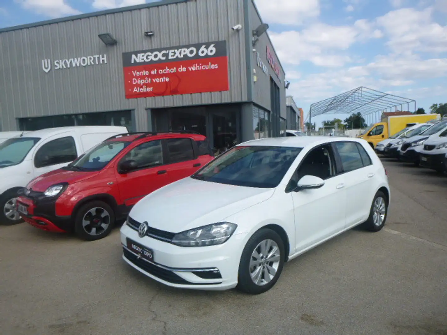 Volkswagen Golf 2.0 TDI DSG7 Weiß - 1