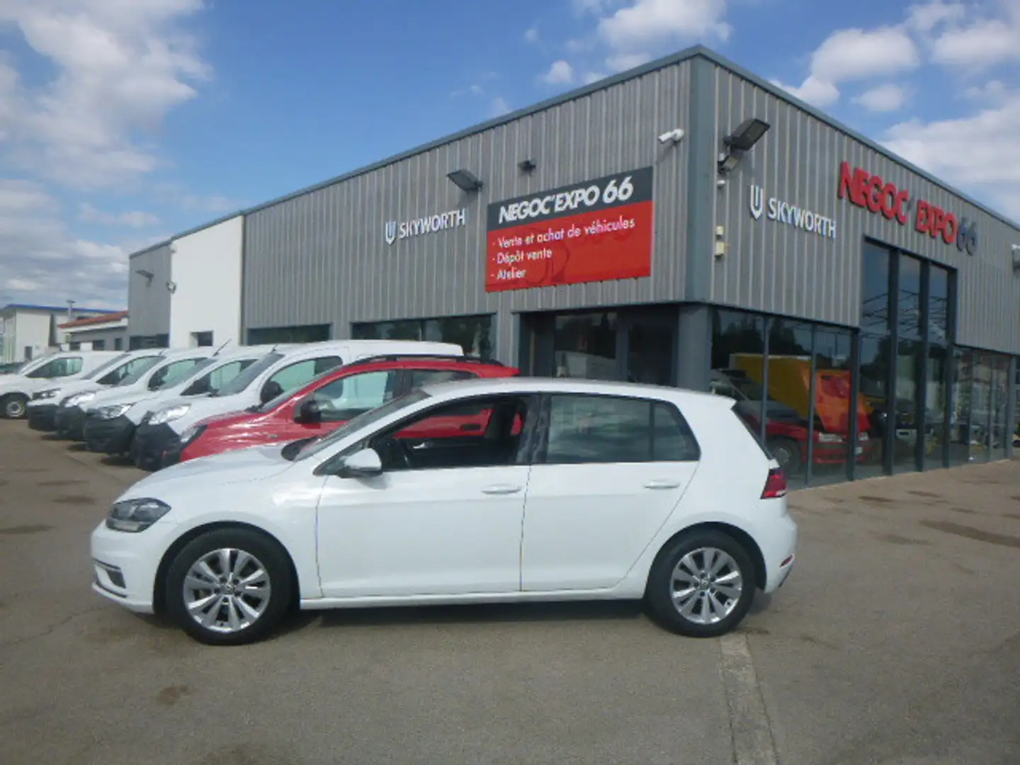 Volkswagen Golf 2.0 TDI DSG7 Weiß - 2