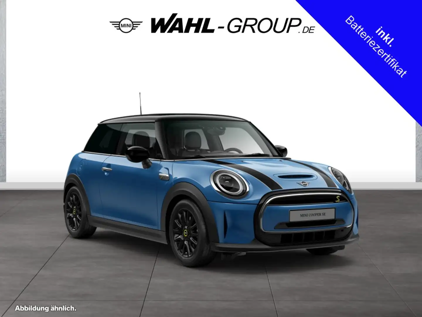 MINI Cooper SE CLASSIC TRIM DAB LED PANO NAVI SHZ ALU 16" Albastru - 1