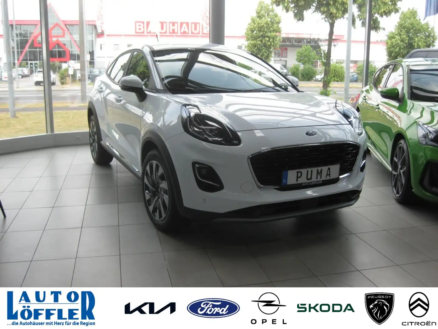 Ford Puma 1.0 Titanium Klima BT SHZ LHZ FHZ PDC Navi Klima Weiß - 1