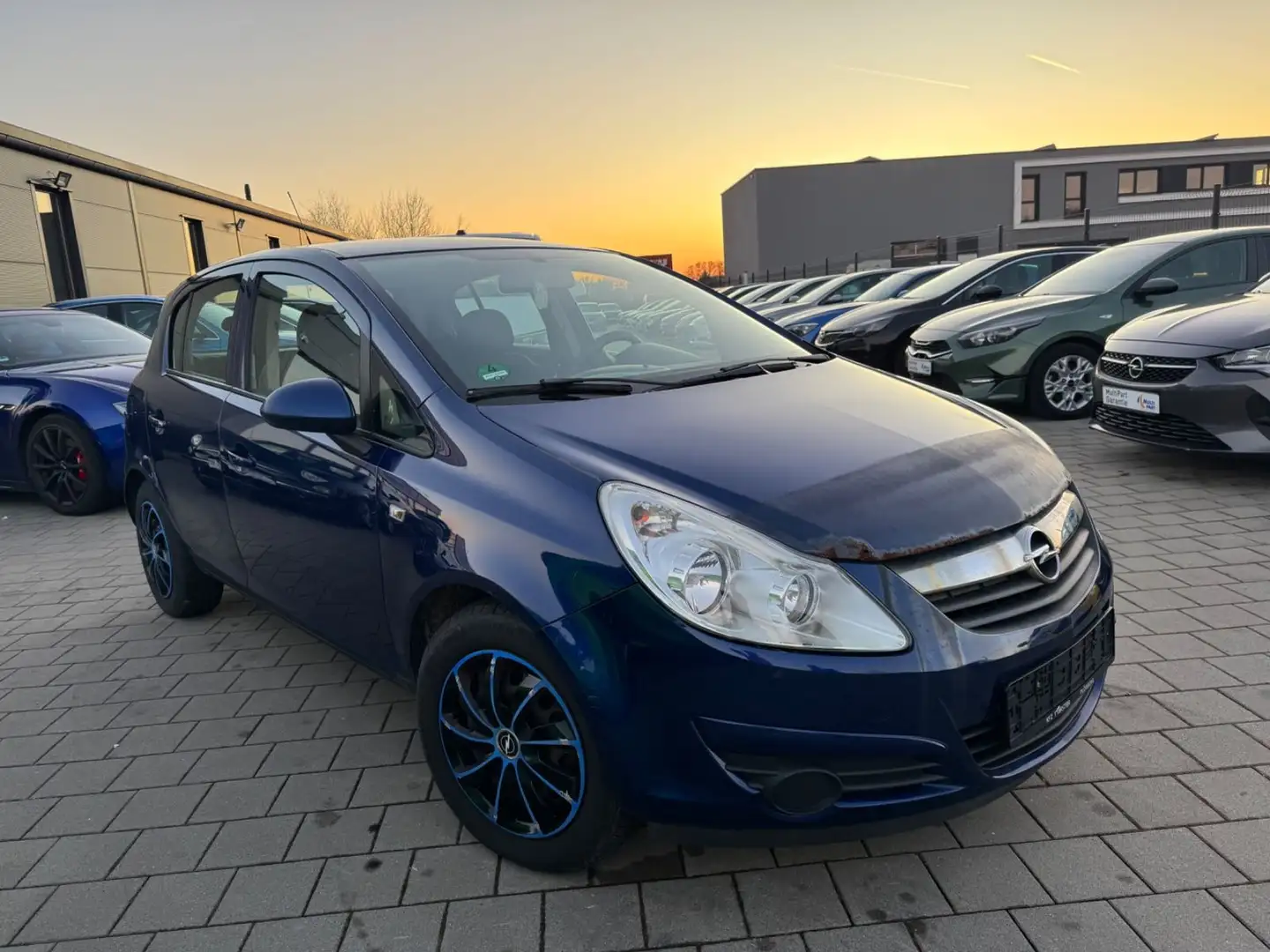 Opel Corsa D Edition 1,4 Bleu - 1