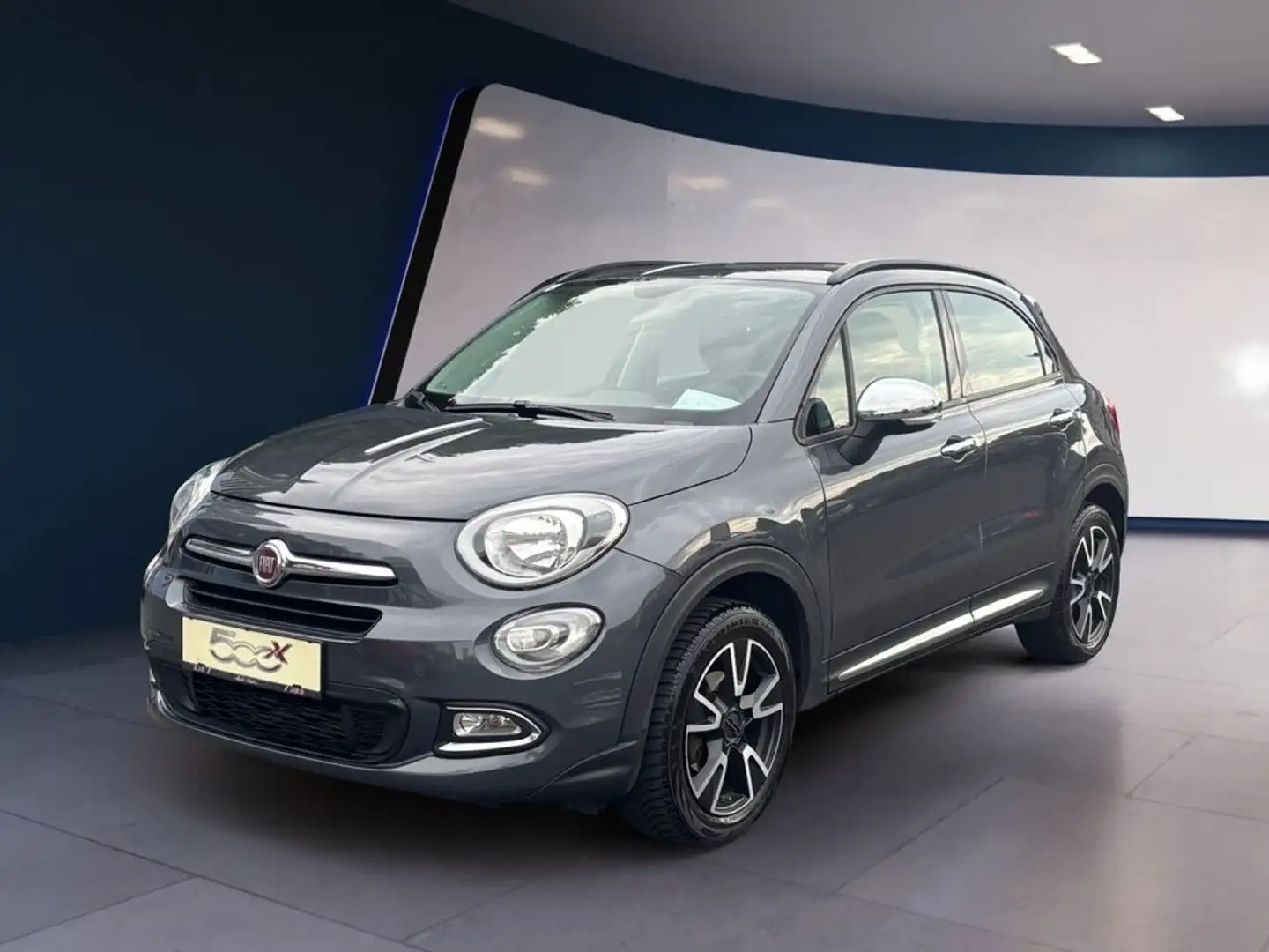 Fiat 500X Pop Star 1,6 JTD 120 Grau - 1