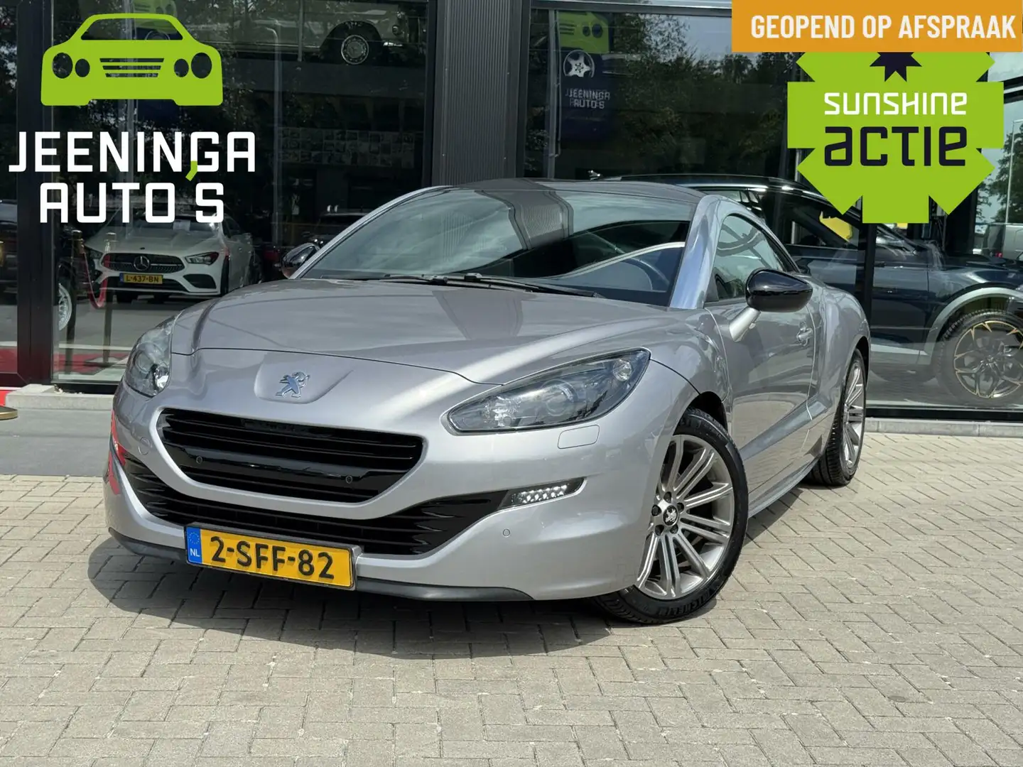 Peugeot RCZ 1.6 Turbo | Leder | Xenon | Full map navi Grijs - 1