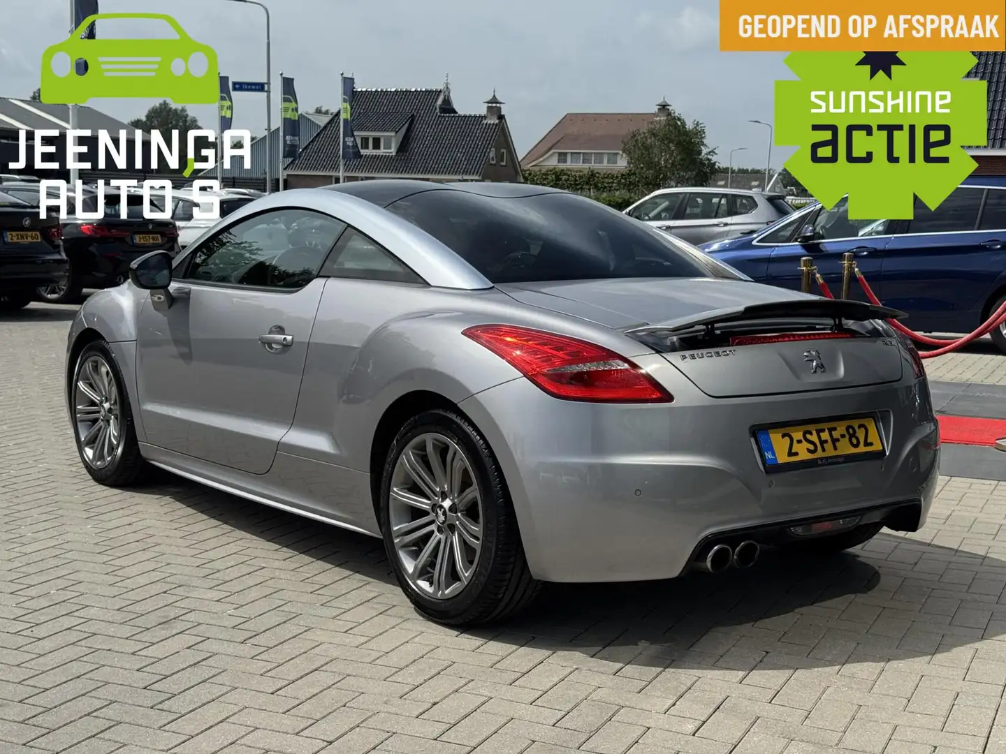 Peugeot RCZ 1.6 Turbo | Leder | Xenon | Full map navi Grijs - 2