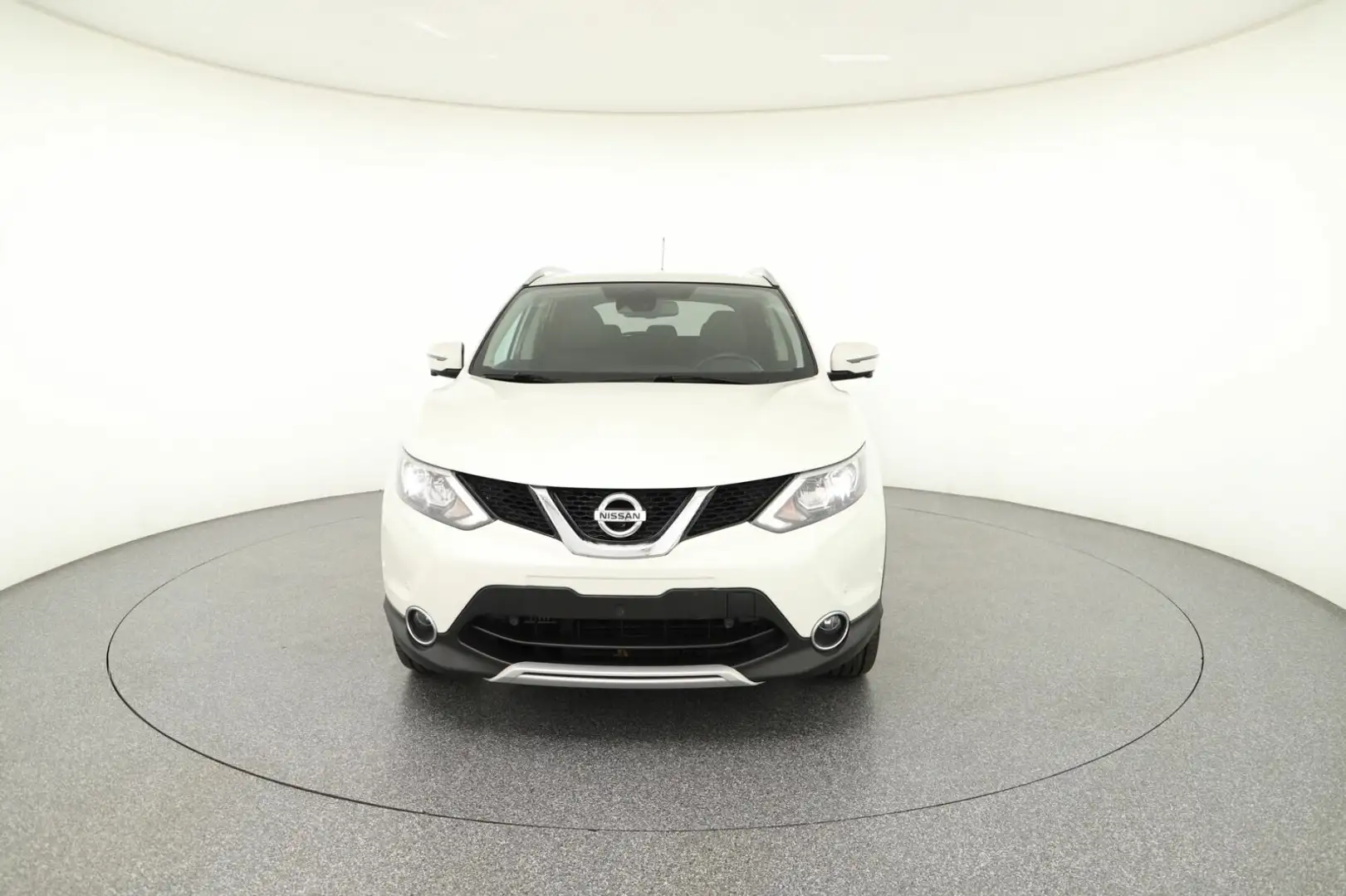 Nissan Qashqai Qashqai 1.6 dCi DPF Black Edition LEDER+LED+NAVI Blanc - 2