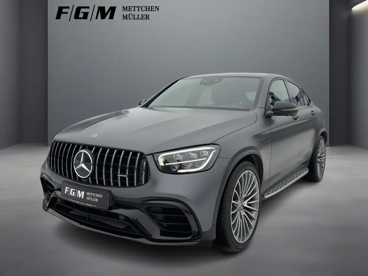 Mercedes-Benz GLC 63 AMG S 4M+ Coupé AMG Aero|Burm|KeyGo|360 Gris - 2