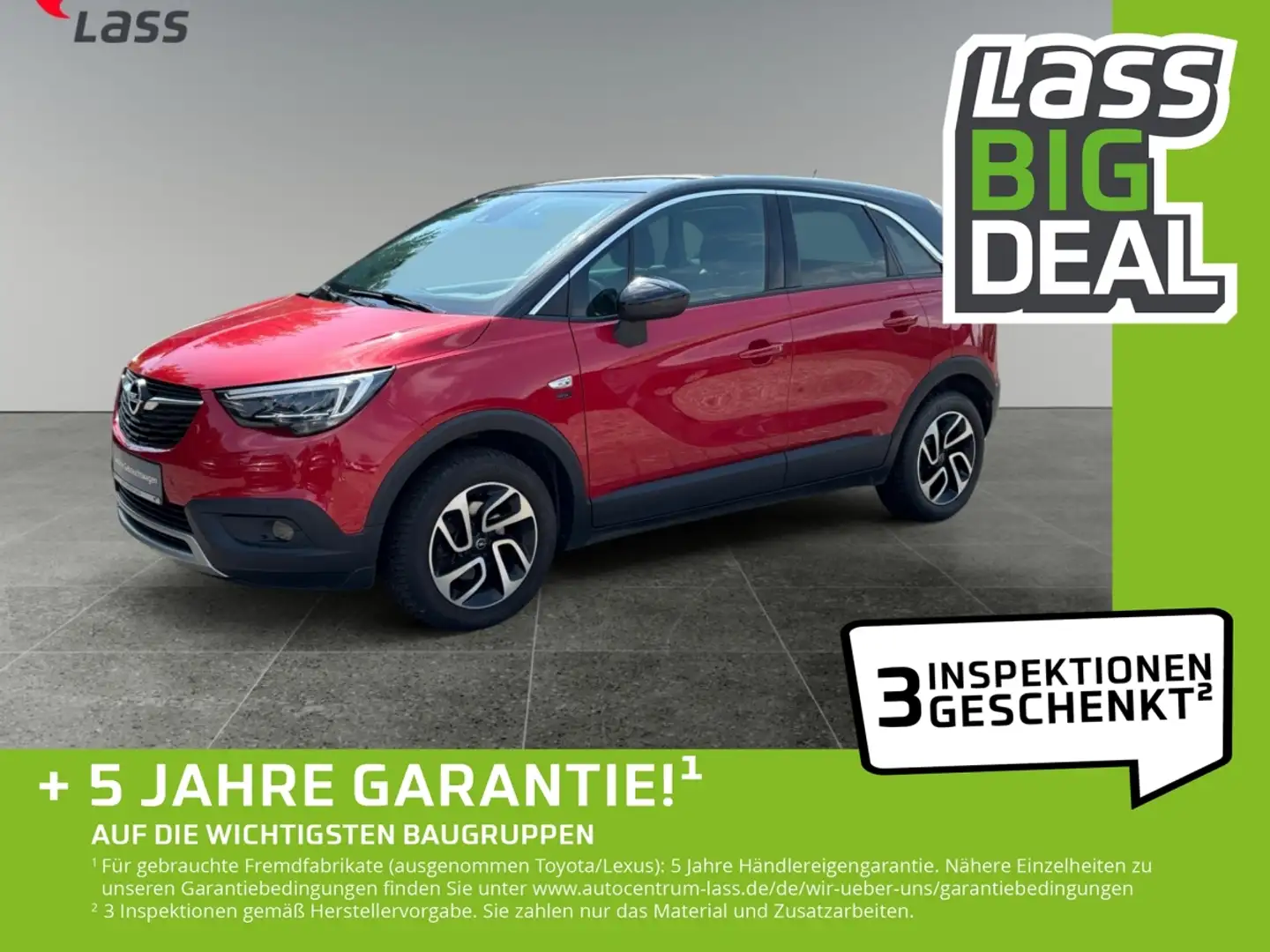 Opel Crossland X 1.2 2020 Klimaaut PDC Lane Shz AHK Rot - 1