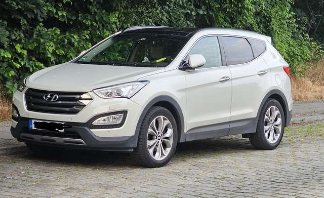 Imagine Hyundai SANTA FE blue 2.2 CRDI 4WD Automatik Premium