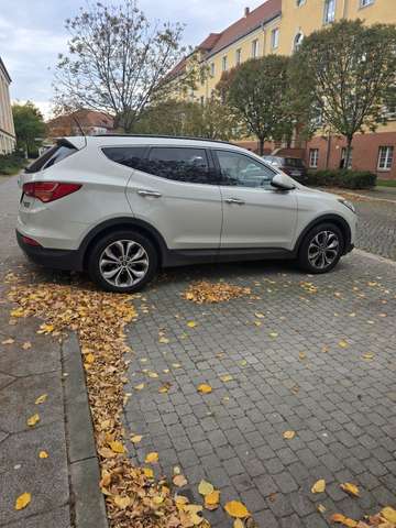 Hyundai SANTA FE blue 2.2 CRDI 4WD Automatik Premium