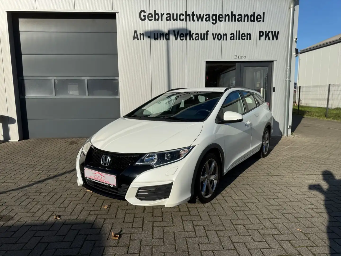 Honda Civic Tourer Comfort*AHK*SHZ*GJREIFEN*TEMPOMAT Weiß - 1