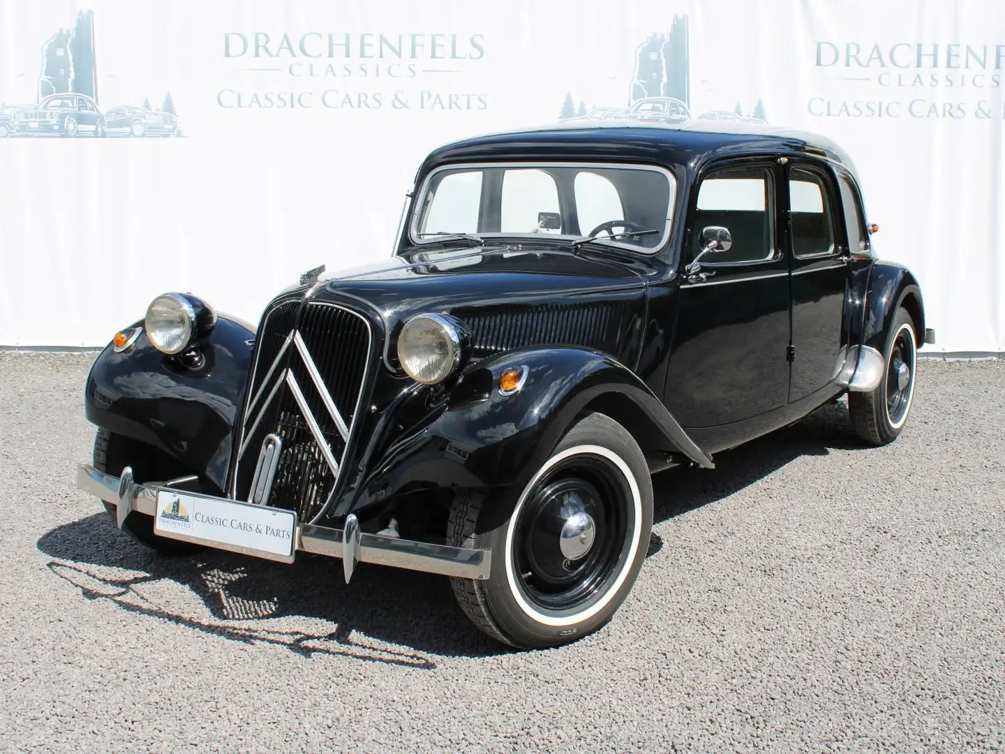 Citroen Traction seltener 8-Sitzer (familiale), 3-Gang, restauriert Negro - 1