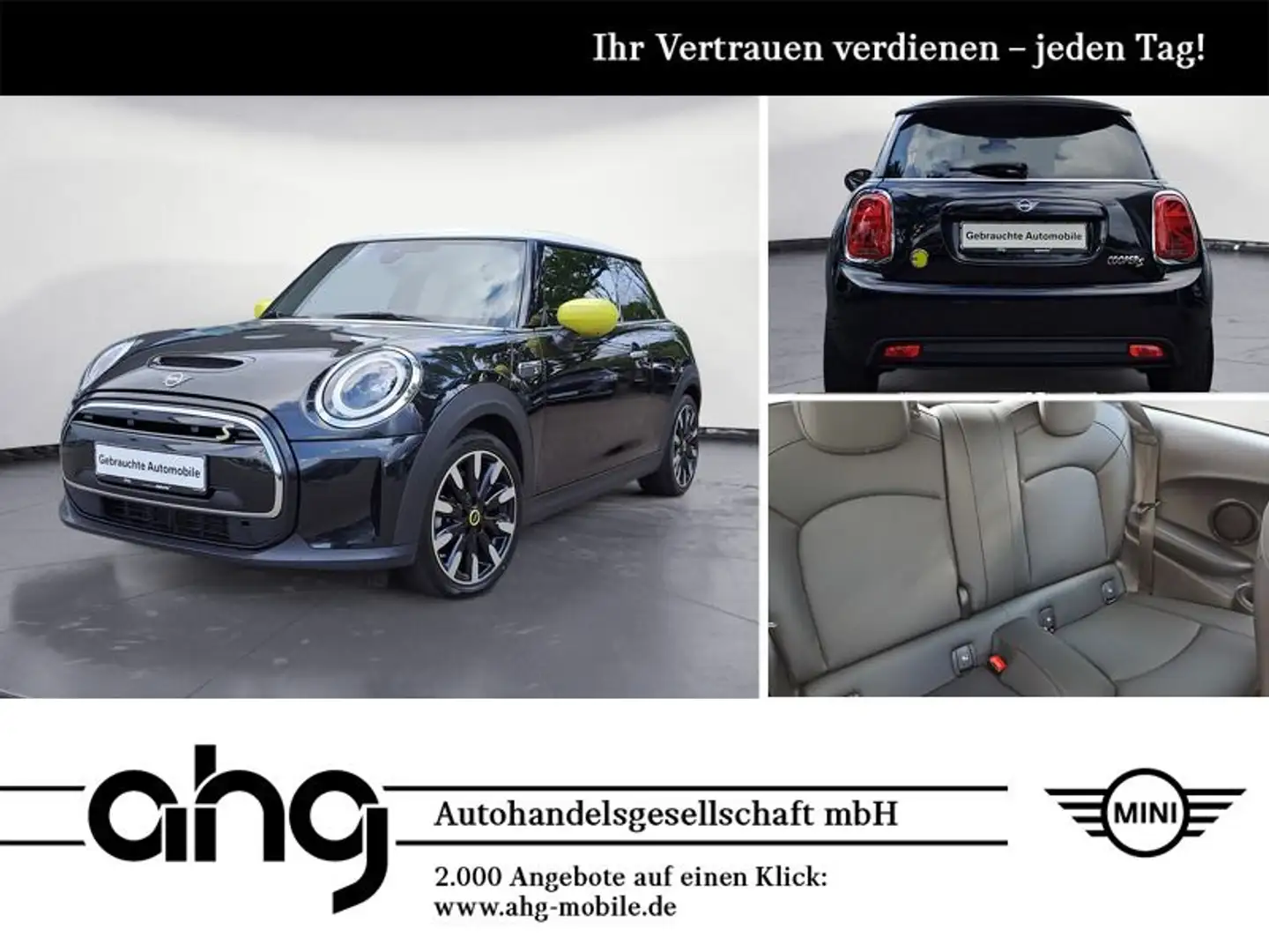MINI Cooper SE . MINI Electric Trim Klimaaut. PDC Schwarz - 1