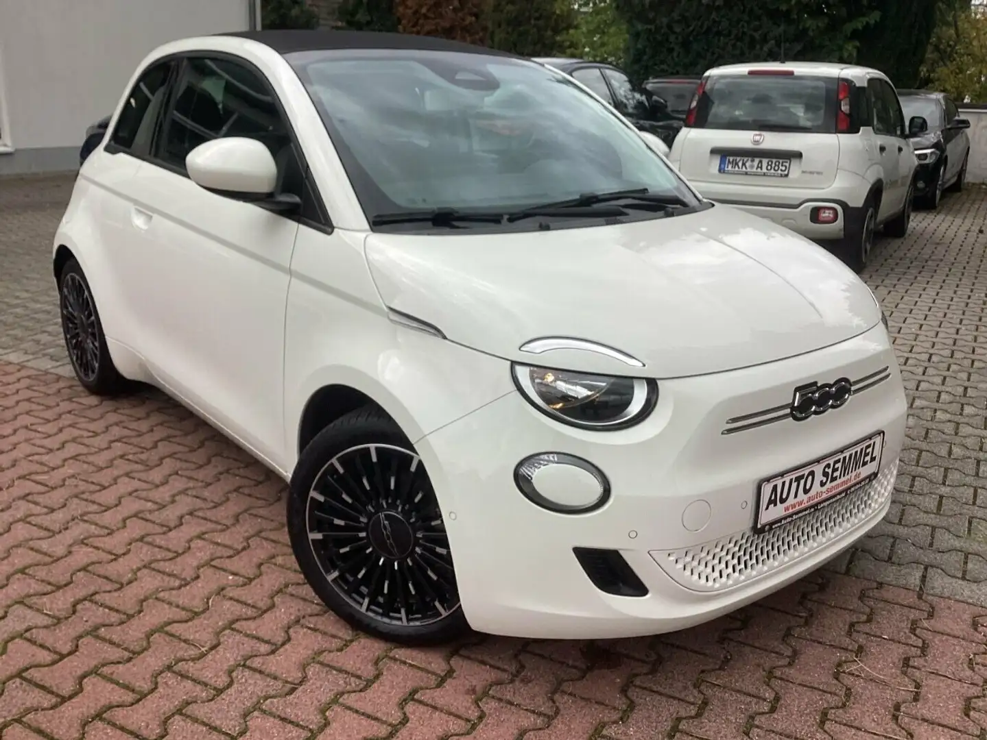 Fiat 500e Cabrio Icon 42 kWh Bianco - 2