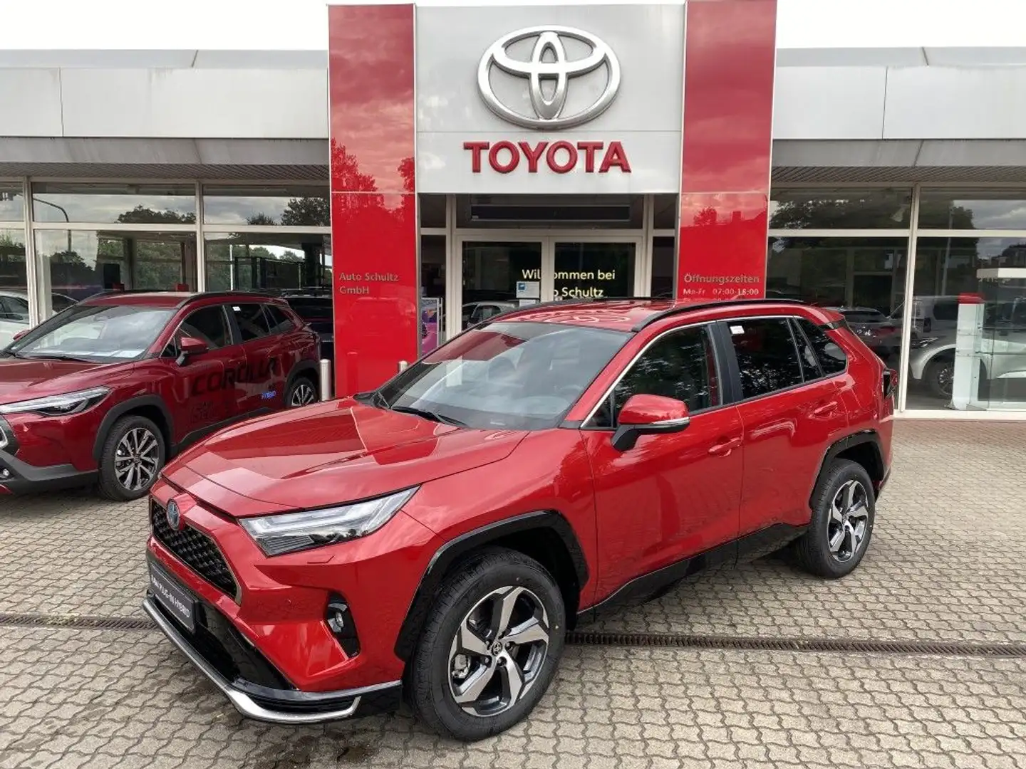Toyota RAV 4 Plug-in-Hybrid AT e4x4 Teamplayer mit Head-Up Rosso - 1